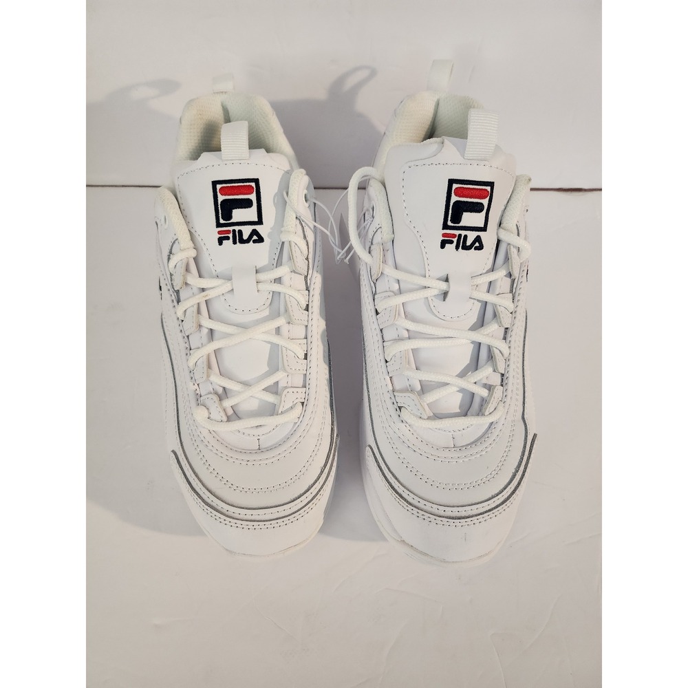 Fila Disruptor II White Chunky Athletic Sneakers 5CM00783-125 Mens 8.5